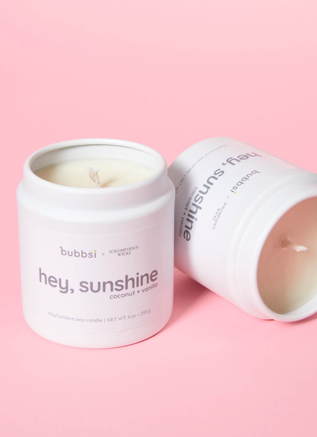 hey, sunshine candle