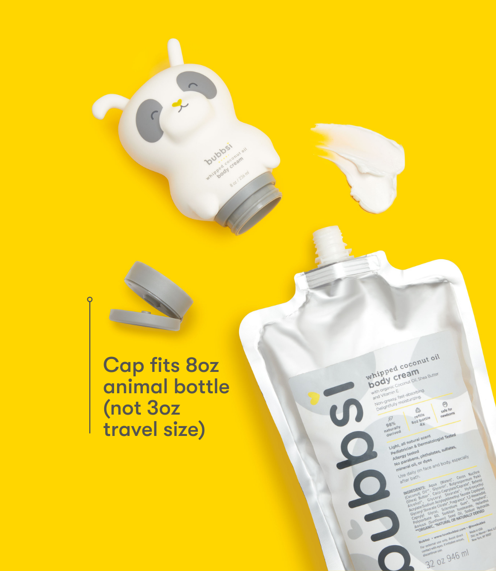 Animal bottle replacement cap