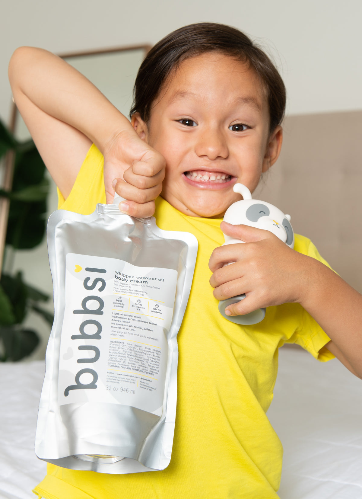 Bubbsi Whipped Coconut Body Cream - Lotion for dry skin