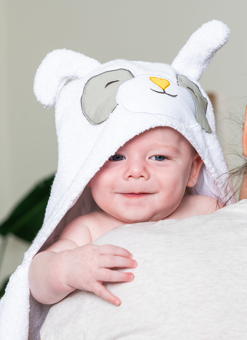 Bubbsi Panda Hooded Towel - Baby