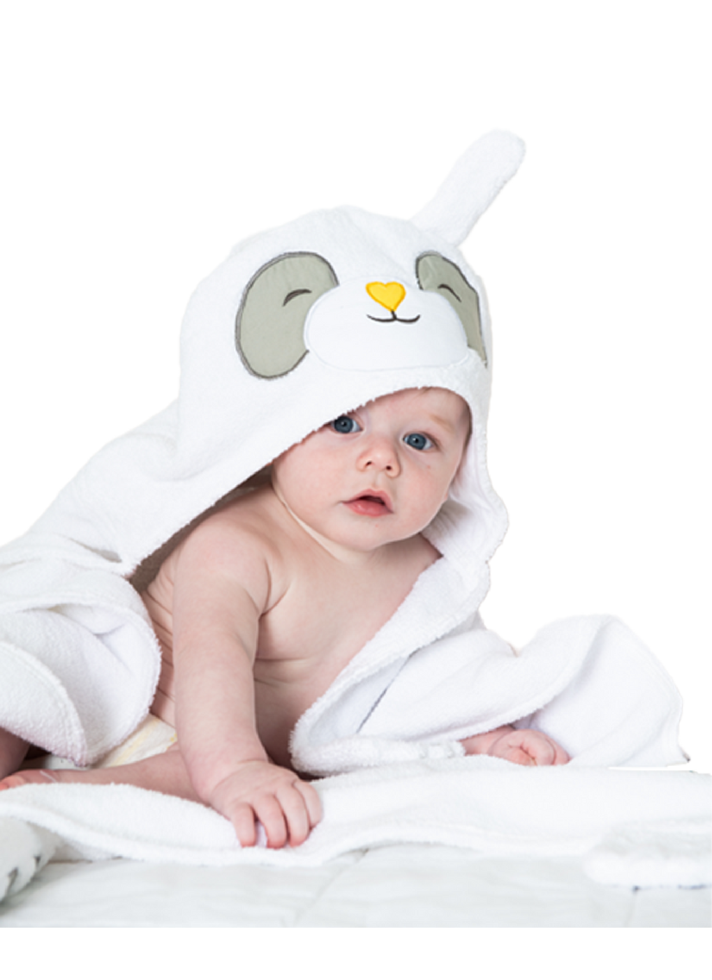 Bubbsi Panda Hooded Towel - Baby