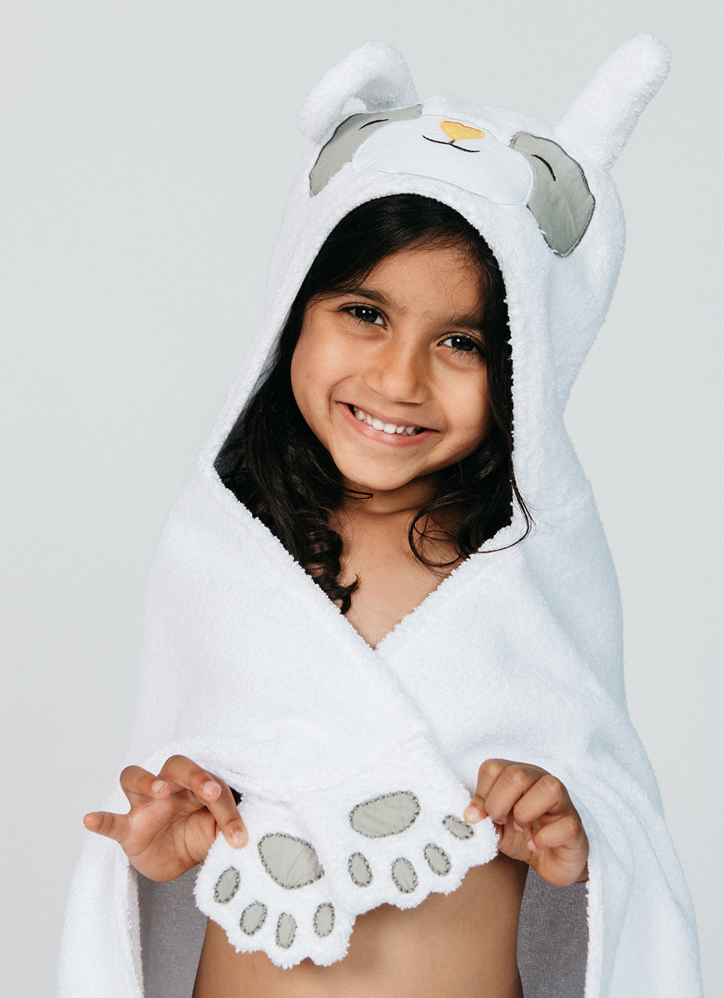 Bubbsi Panda Hooded Towel - Kids