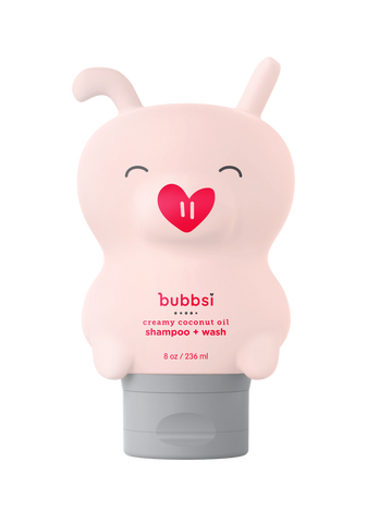 Bubbsi Creamy Coconut Oil Shampoo + Body Wash