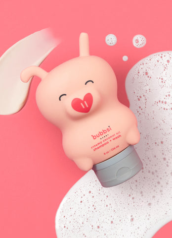 Bubbsi Creamy Coconut Oil Shampoo + Body Wash