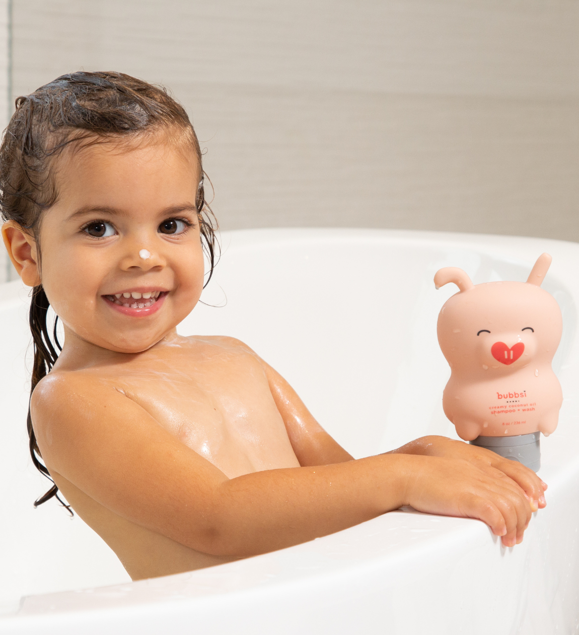 Bubbsi Creamy Coconut Oil Shampoo + Wash tutorials