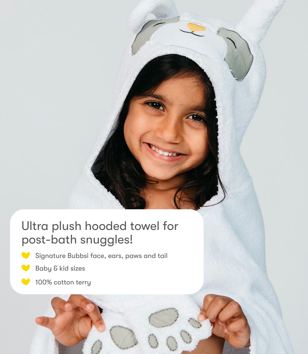 panda hooded towel