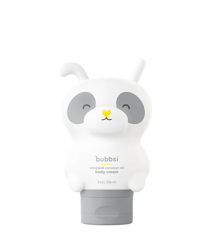 whipped coconut oil body cream Bubbsi face + body daily moisturizer