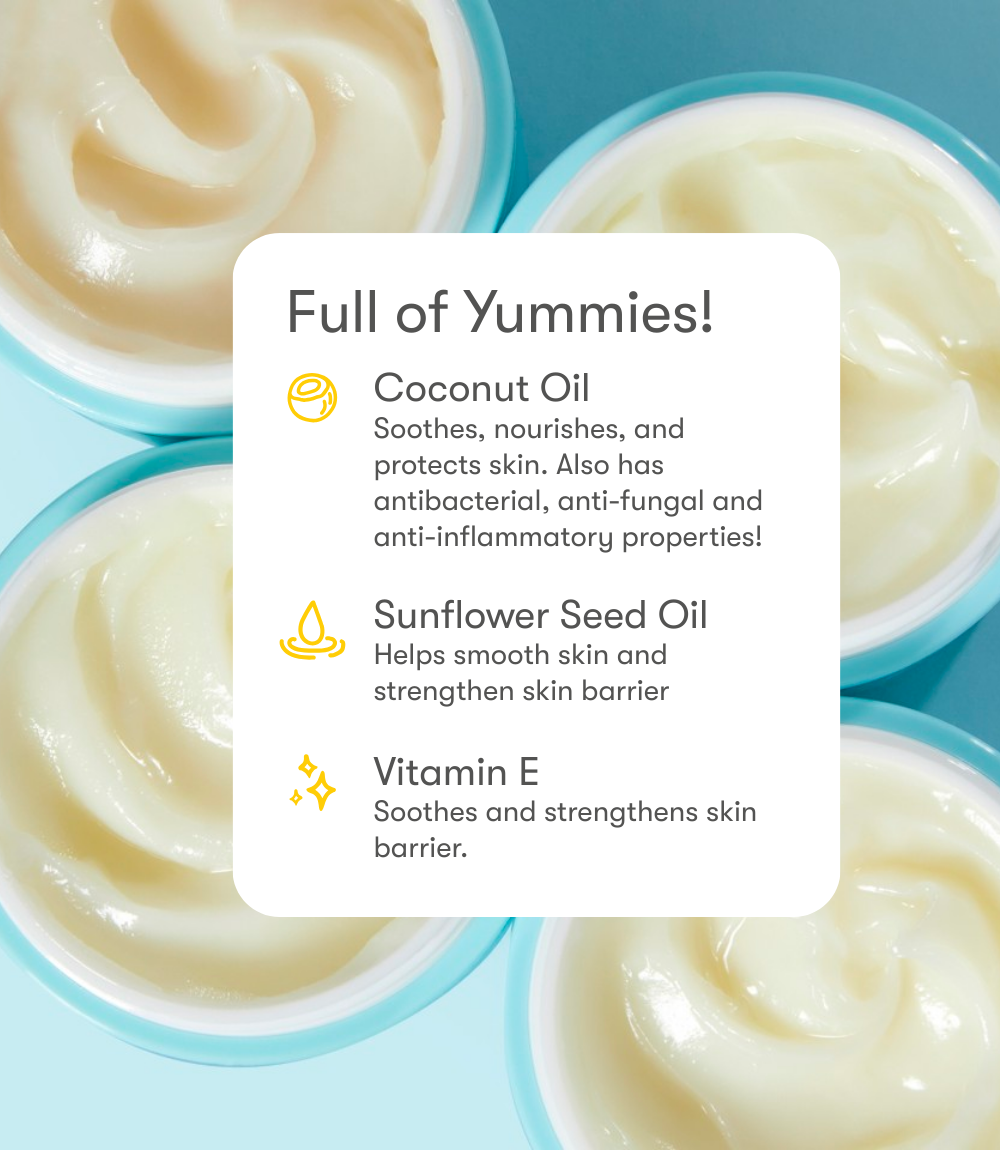 coconut oil balm