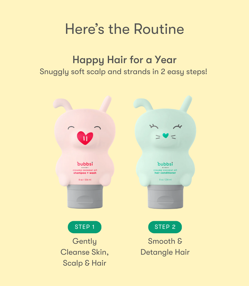 happy hair for a year