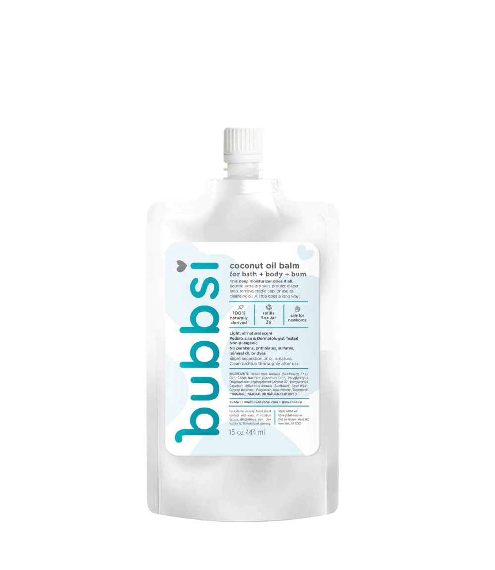 coconut oil balm refill size