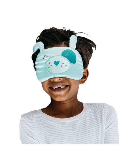 puppy sleep mask Bubbsi bubbsi sleepover!