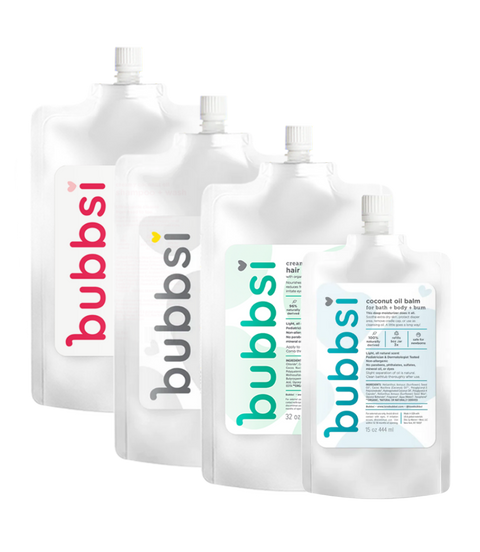 the whole refill fam Bubbsi 2 x 32oz value sizes
