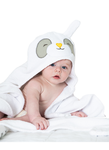 panda hooded towel