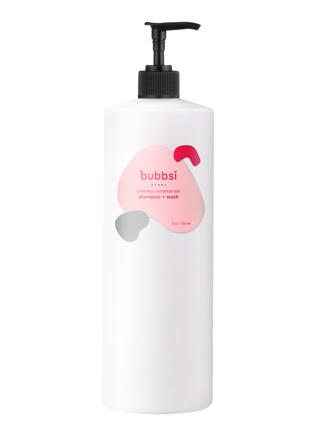 Bubbsi Creamy Coconut Oil Shampoo + Wash Refill