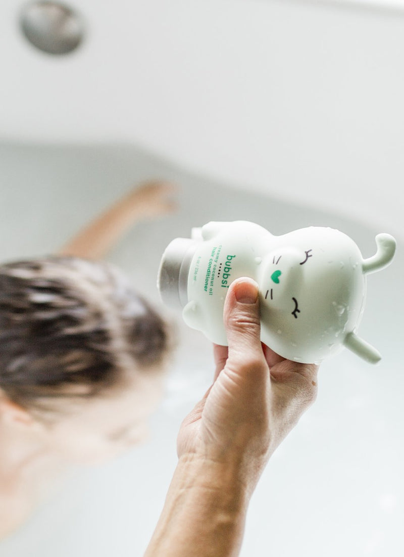 Bubbsi Creamy Coconut Oil Conditioner Refill - Soothing conditioner for kids